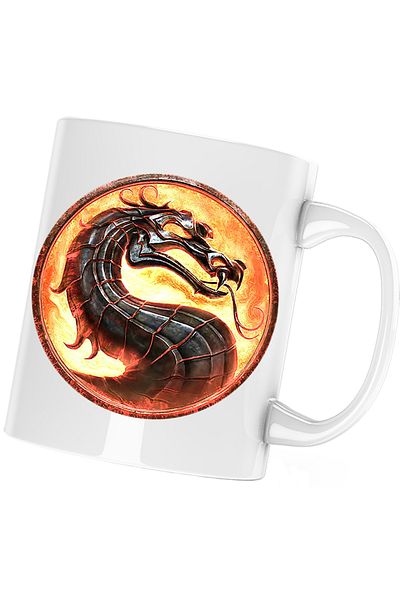 OEM Cana Mortal Kombat Trilogy Dragon Ultimate Fight, alba, 330 ml