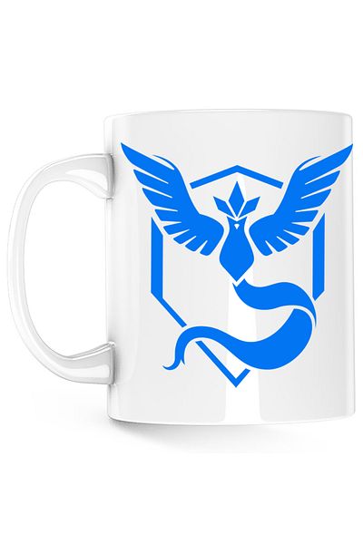 OEM Cana Mustic Pokemon Go Logo, alba, 330 ml