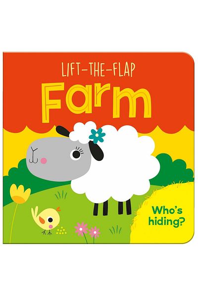 North Parade Children's Book, NPP, Lift-The-Flap Farm, Children's Board Book, 2+ years