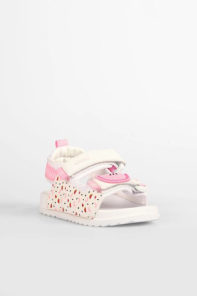 Vicco Number 22-25 Inkagi Sandals - White