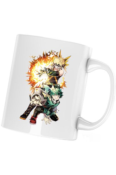 OEM Cana Hero Academia Katsuki Bakugou Anime, alba, 330 ml