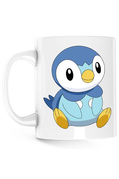 OEM Cana Pokemon Go Piplup Pinguin Plus Card, alba, 330 ml