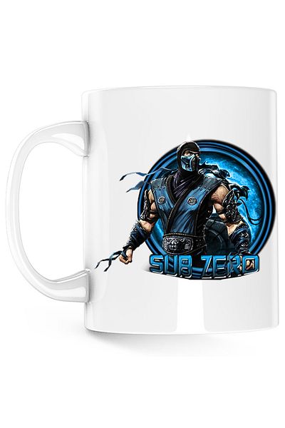 OEM Cana Mortal Kombat Sadegh Sub-Zero Mythologies Game, alba, 330 ml