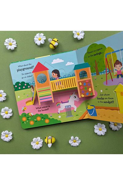 North Parade Pop-up book, NPP, Pigeon in the Park, Children's Pop-Up Book, 3+ years