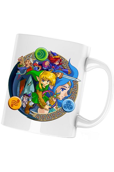 OEM Cana Legend of Zelda Magic Sky, alba, 330 ml