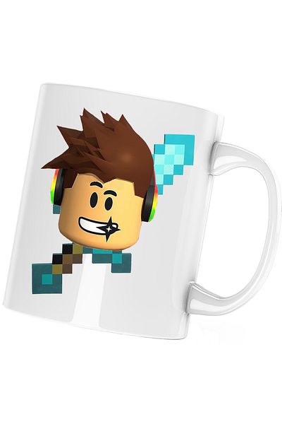 OEM Cana Roblox Diamond Sword Minecraft, alba, 330 ml