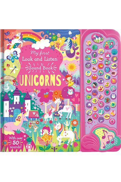 North Parade Children's book, NPP, My First Look and Listen Long Ago, Children's 50 Button Sound Book, 3+ years