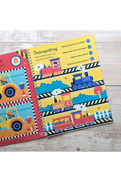 North Parade Children's book, NPP, Gem Art Activity Book: Things That Go, 3+ years