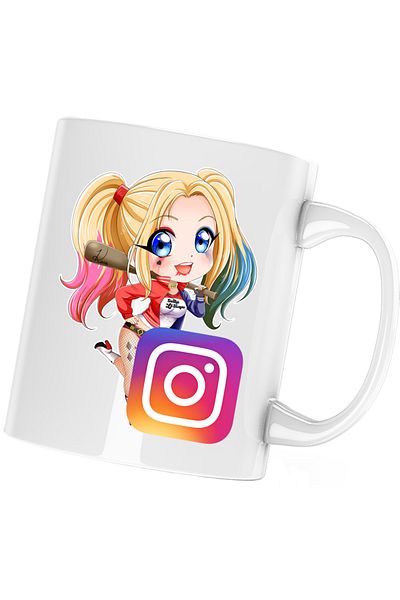 OEM Cana Joker Suicide Squad Instagram Gang, alba, 330 ml
