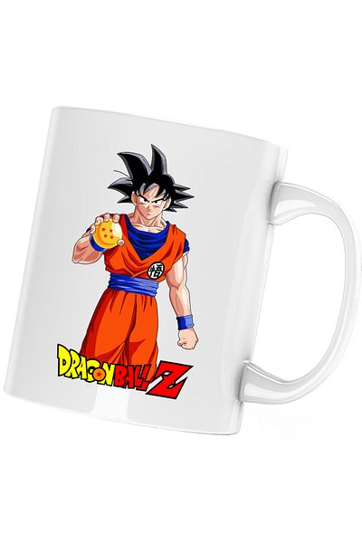 OEM Dragon Ball Z Son Goku Karate Shotokan Mug, white, 330 ml
