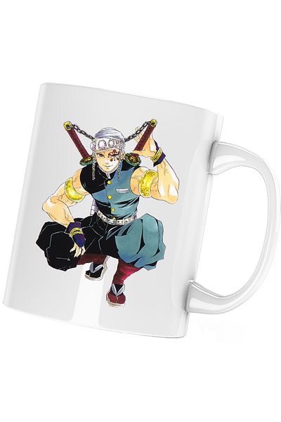 OEM Cana Tengen Uzui Demon Slayer Kimetsu no Yaiba, alba, 330 ml
