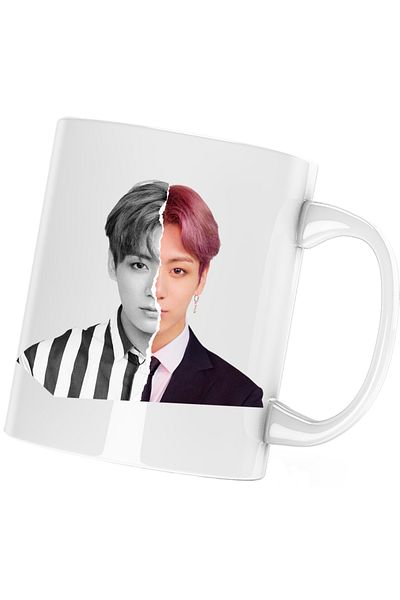 OEM Cana BTS Love Yourself L Ver, alba, 330 ml