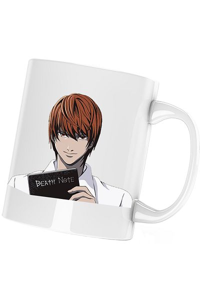 OEM Cana Death Note Kira Light Yagami Killer Ispita, alba, 330 ml