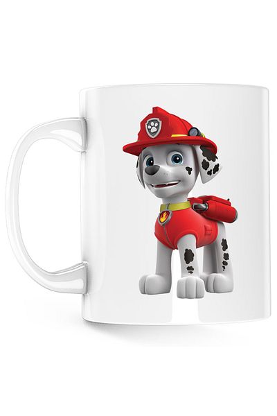 OEM Cana Paw Patrol Marshal Dalmatian Pompier, alba, 330 ml