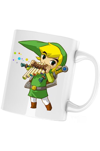 OEM Cana Legend of Zelda Link Spiridus Elf, alba, 330 ml