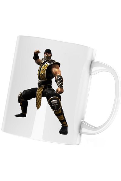 OEM Cana Mortal Kombat Shaolin Monk Game SubZero, alba, 330 ml
