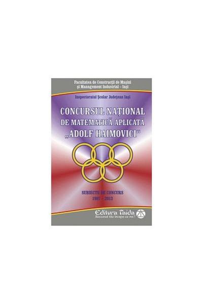 Editura Taida Adolf Ha National Applied Mathematics Competition