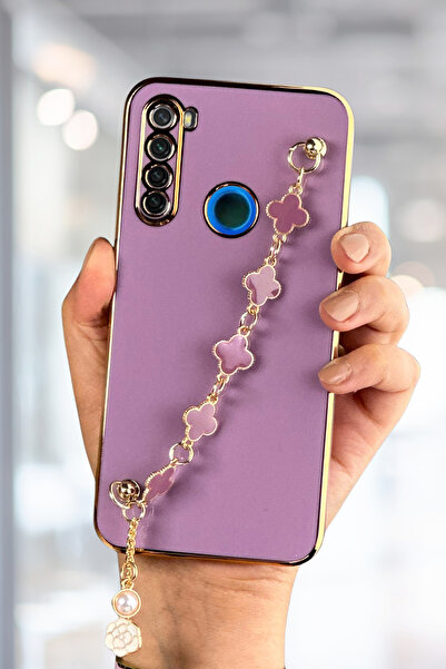 Fibaks حافظة متوافقة مع هاتف Xiaomi Redmi Note 8، غطاء حماية للكاميرا بمقبض م...