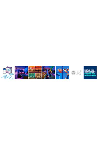 Wizard and Genius Taśma LED WiZ Smart WiFi RGB, 4 m|5,3 W|RGB