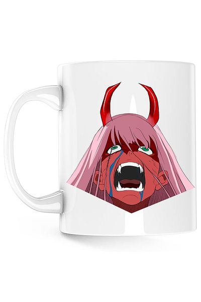 OEM Cana Darling in the FranXX Zero Two Rage Anime, alba, 330 ml
