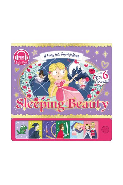 North Parade Children's book, NPP, Sleeping Beauty - Children's Pop-Up Sound Book, 3+ years