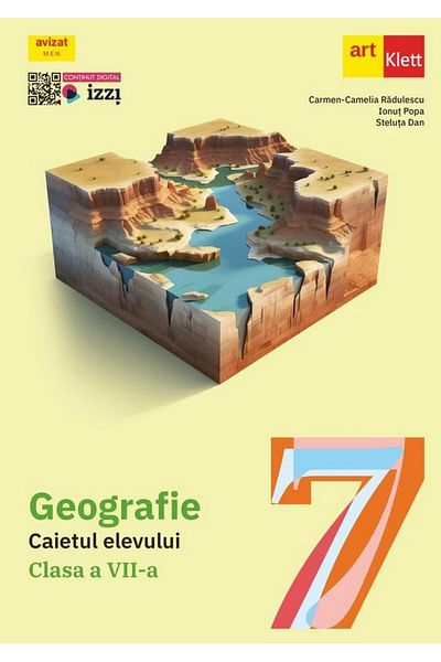 Editura Art Klett Geography. Student's notebook for the 7th grade,