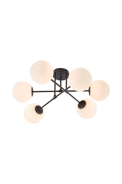 Braytron Ceiling Light Br-bv01-00113, 6xg9, Black White, Ip20,