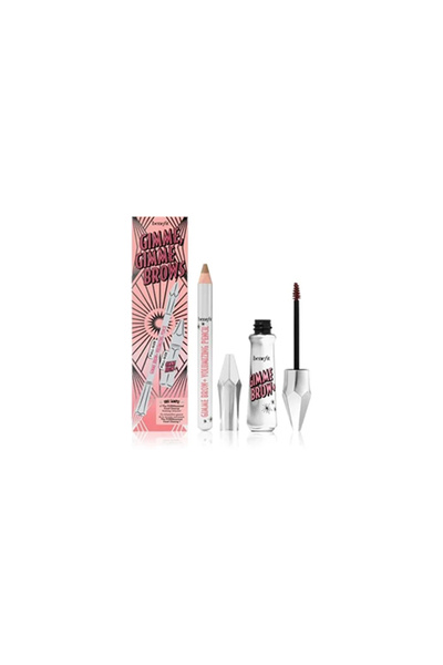 BENEFIT بنفت طقم الحواجب قلم حواجب ومسكره بني رقم 4.5