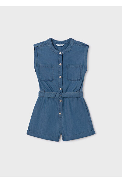 MAYORAL Girl Denim Overalls