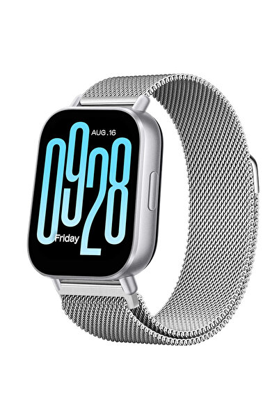 Sneezy Redmi Watch 5 Active Redmi 5 Lite Uyumlu Kordon Manyetik Milanese Loop...