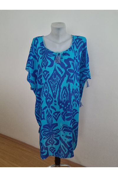 Milenam Patterned Cotton Summer Tunic Pareo