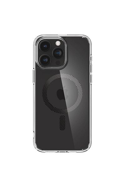 Spigen Etui Ultra Hybrid Mag z MagSafe na iPhone 15 Pro szare