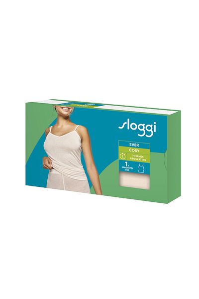 Triumph Maiou Sloggi EVER Cosy Spaghetti Top, Triumph, XL INTL, alb