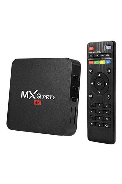 COOYA 4K Smart TV Box ZAMPEQ MXQ Pro Black