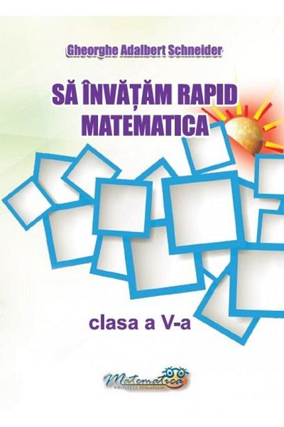 Editura Hyperion Let's learn math quickly, 5th grade, Gheorghe