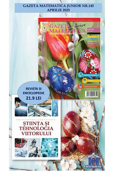 Editura Didactica Publishing House Junior Mathematics Gazette No. 145, April 2025 (Bo