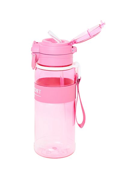 U.S. Polo Assn. U.S. Polo Assn. 25003 Flask Water Bottle Drinking Bottle Sports School Daily Pink