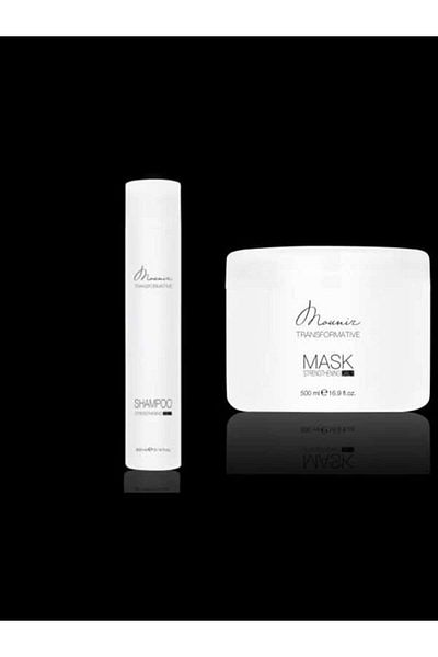 Mounir Pachet Transformative cu acid hialuronic si keratina - Sampon 300 ml - Masca 500 ml