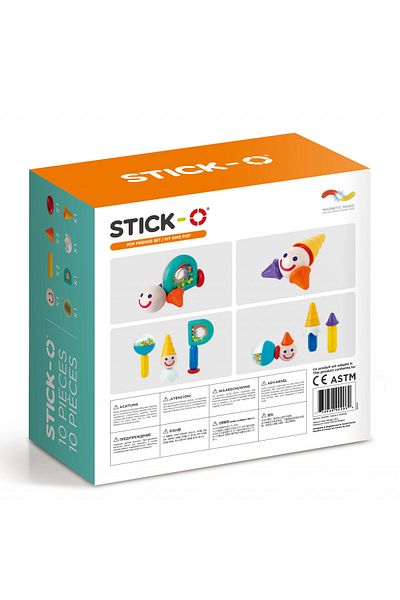 Clicstoys Stick-O Magnet Game, Pop Friends
