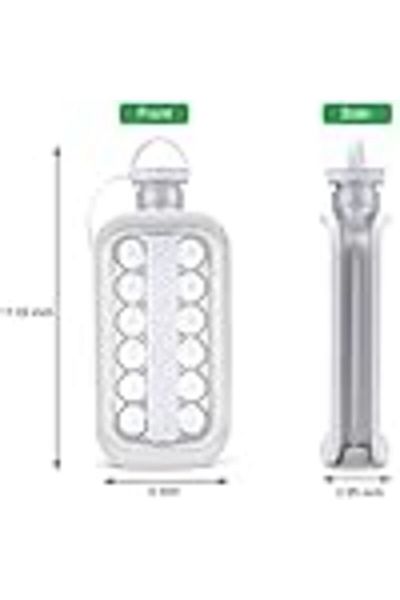COOYA Portable Pop Ice Cube Moulds, Makes 17 Ice Balls Easy Release, Flexible BPA-Free, Coffee, , Water