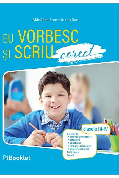 Editura Booklet I speak and write correctly. Grades III-IV, Madali