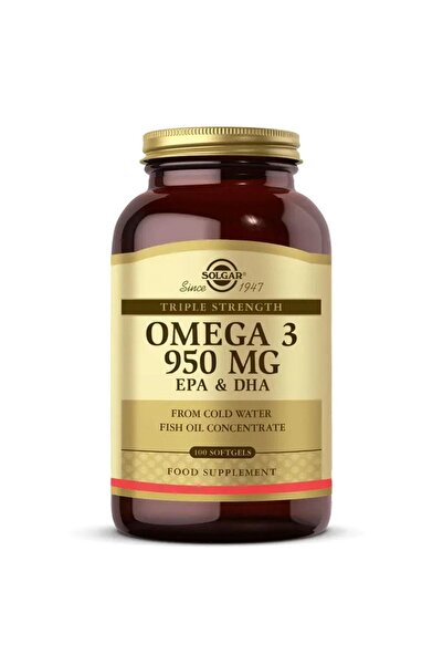 Solgar Omega 3 950 Mg Epa&dha 100 Softgel
