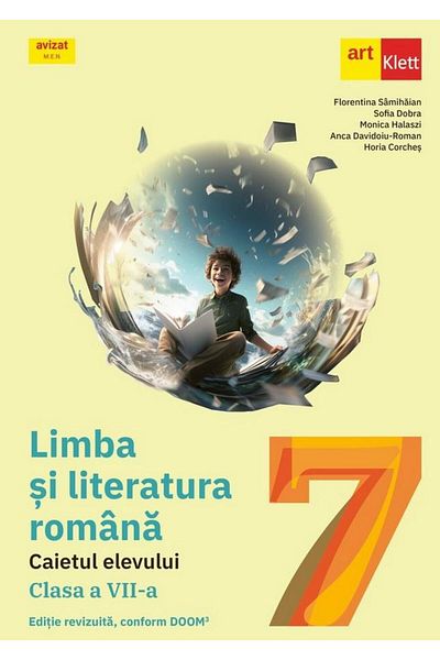 Editura Art Klett Romanian language and literature. Student's notebook for