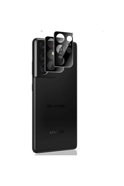 Generic Camera Lens Protector for Samsung Galaxy S21 Ultra 5G Tempered-Glass Camera Lens Cover