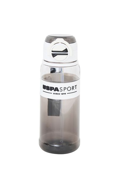 U.S. Polo Assn. U.S. Polo Assn. 25003 Flask Water Bottle Drinking Bottle Sports School Daily White
