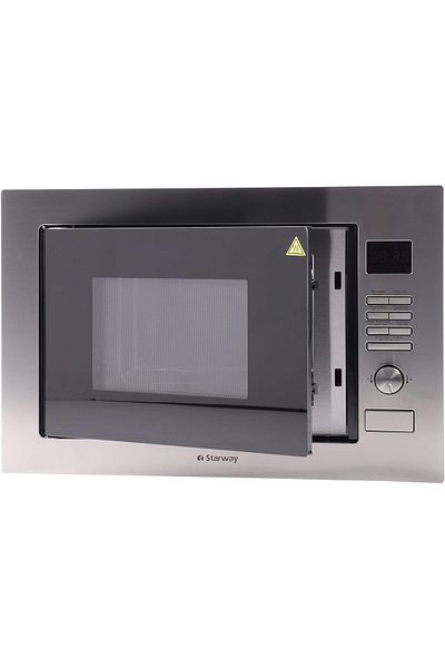 starway 30 Lt Built In Microwave Oven, Grill, Digital Screen, 1450 Watt, Total Steel Surface .and Cavity