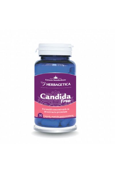 herbagetica Candida Free Antiparasitic And Antifungal Complex X 30 Capsules