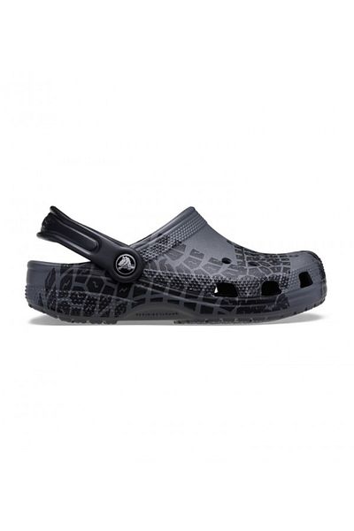 Crocs Gray Unisex Classic Tire Print Clog T