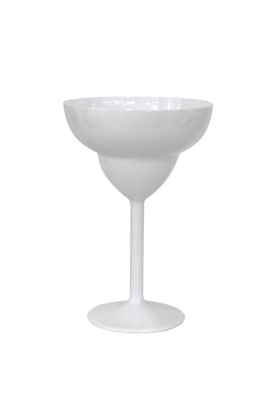 Raki Margarita glass WHITE white polycarbonate 350ml 118xh175mm