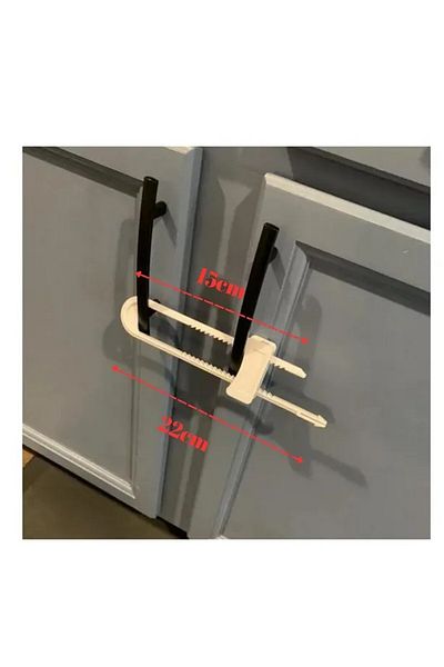 Askıcı Adjustable 4 Pieces Rail Cabinet Lock |   4 Pieces Rail Cabinet Lock